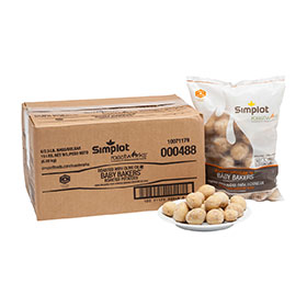 Simplot RoastWorks® Baby Bakers™ Roasted Potatoes, Styled