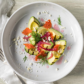Simplot Harvest Fresh® Avocados Avocado Halves, Frozen, Styled