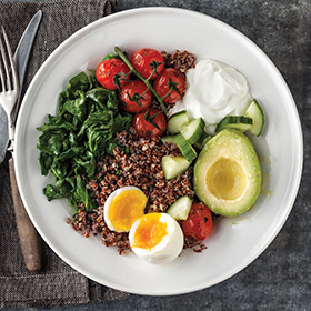 Simplot Harvest Fresh® Avocados Avocado Halves, Frozen, In Use