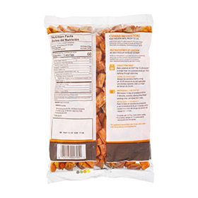 Simplot RoastWorks® Roasted Sweet Potatoes, Back Innerpack