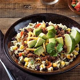 Simplot Harvest Fresh® Avocados Diced Avocado, Frozen, In Use