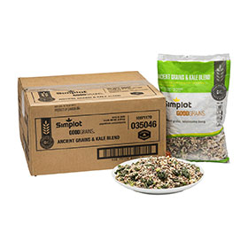 Simplot Good Grains™ Ancient Grains and Kale Blend, Styled