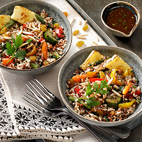 Simplot Good Grains™ Ancient Grains and Kale Blend, In Use