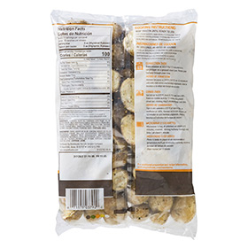 Simplot RoastWorks® Baby Bakers™ Halves with Herbs & Parmesan, Back Innerpack