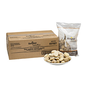 Simplot RoastWorks® Baby Bakers™ Halves with Herbs & Parmesan, Styled