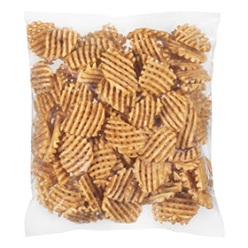 Simplot Maple City® Potatoes Waffle Flavored Waffle Fries, Skin Off, Front Innerpack