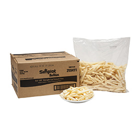 Simplot Blue Ribbon® Fries Straight Cut Fries, Styled