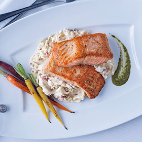 Simplot Farmhouse Originals™ Redskin Mashed Potatoes, Styled
