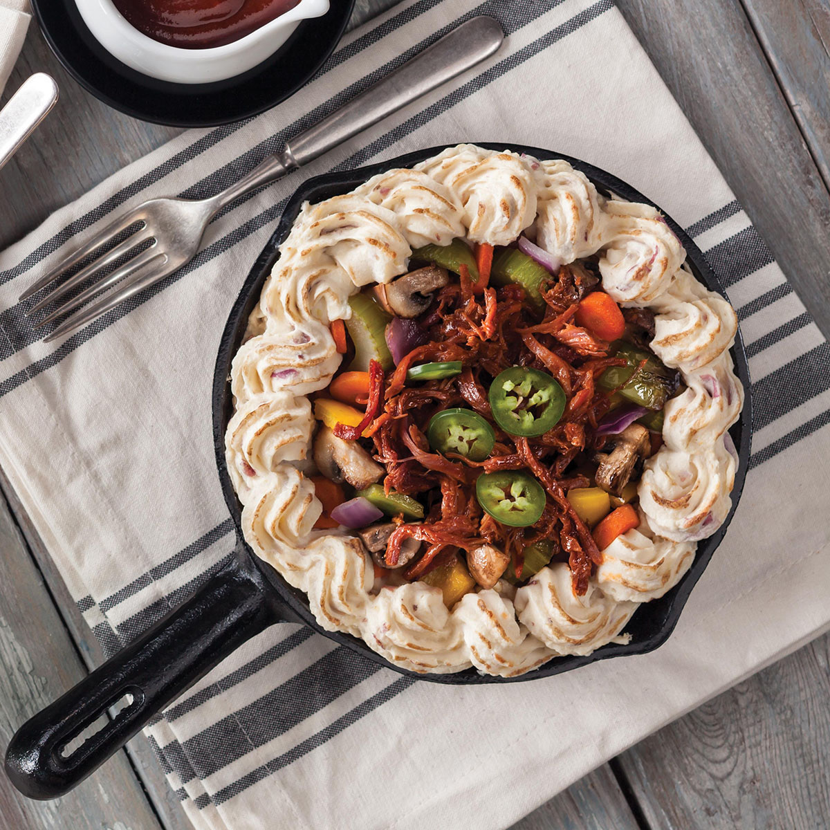 Simplot Farmhouse Originals™ Redskin Mashed Potatoes, In Use