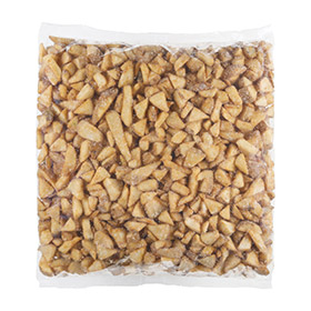 Simplot SeasonedCRISP® Fries Battered Potato Bites, Skin On, Front Innerpack