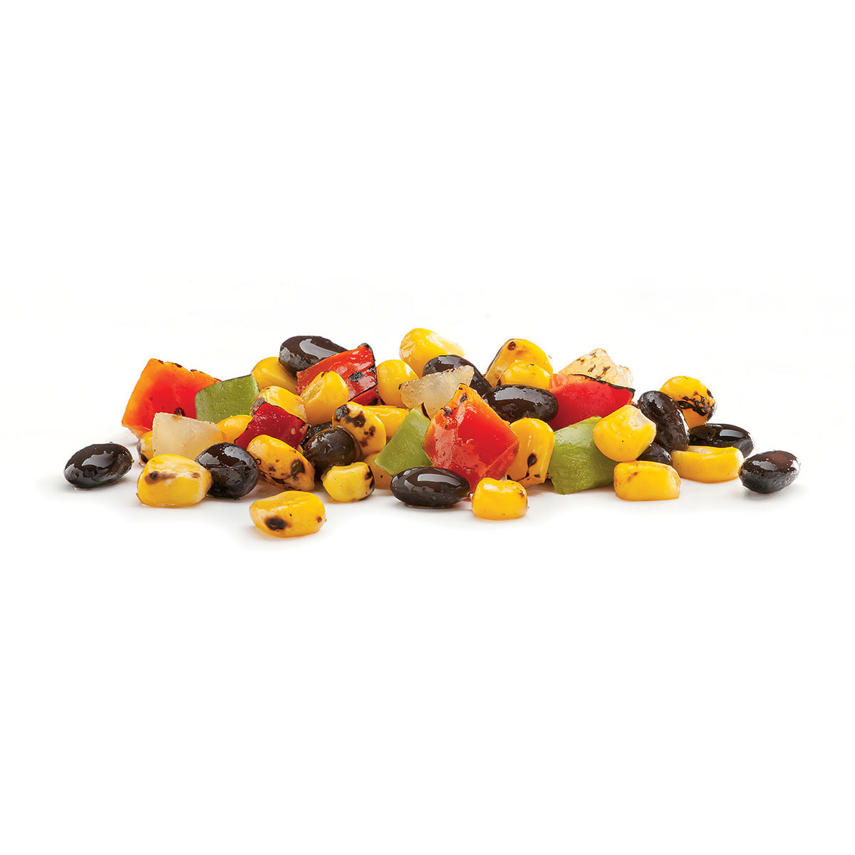 Simplot RoastWorks® RTE Flame-Roasted Corn and Black Bean Fiesta Blend, Prepared