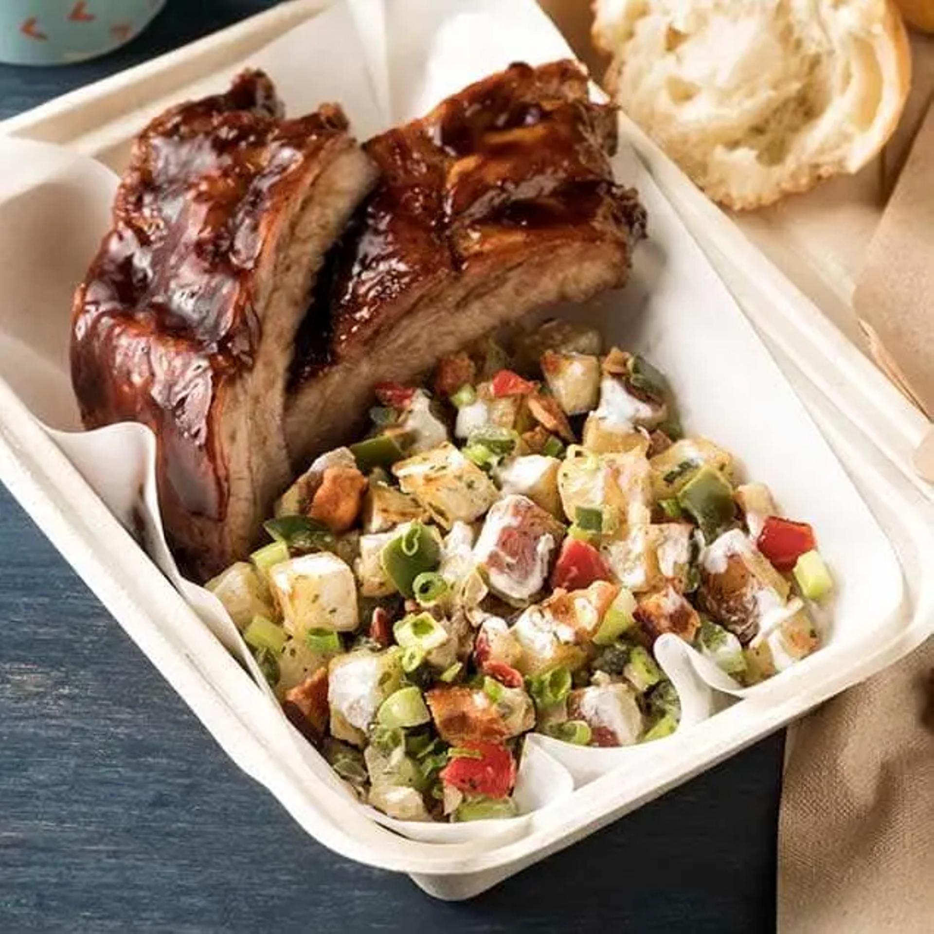 Roasted Potato and Jalapeño Salad Recipe Card