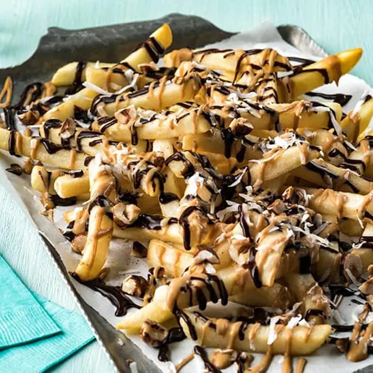 Peanut Butter Fries Recipe Card