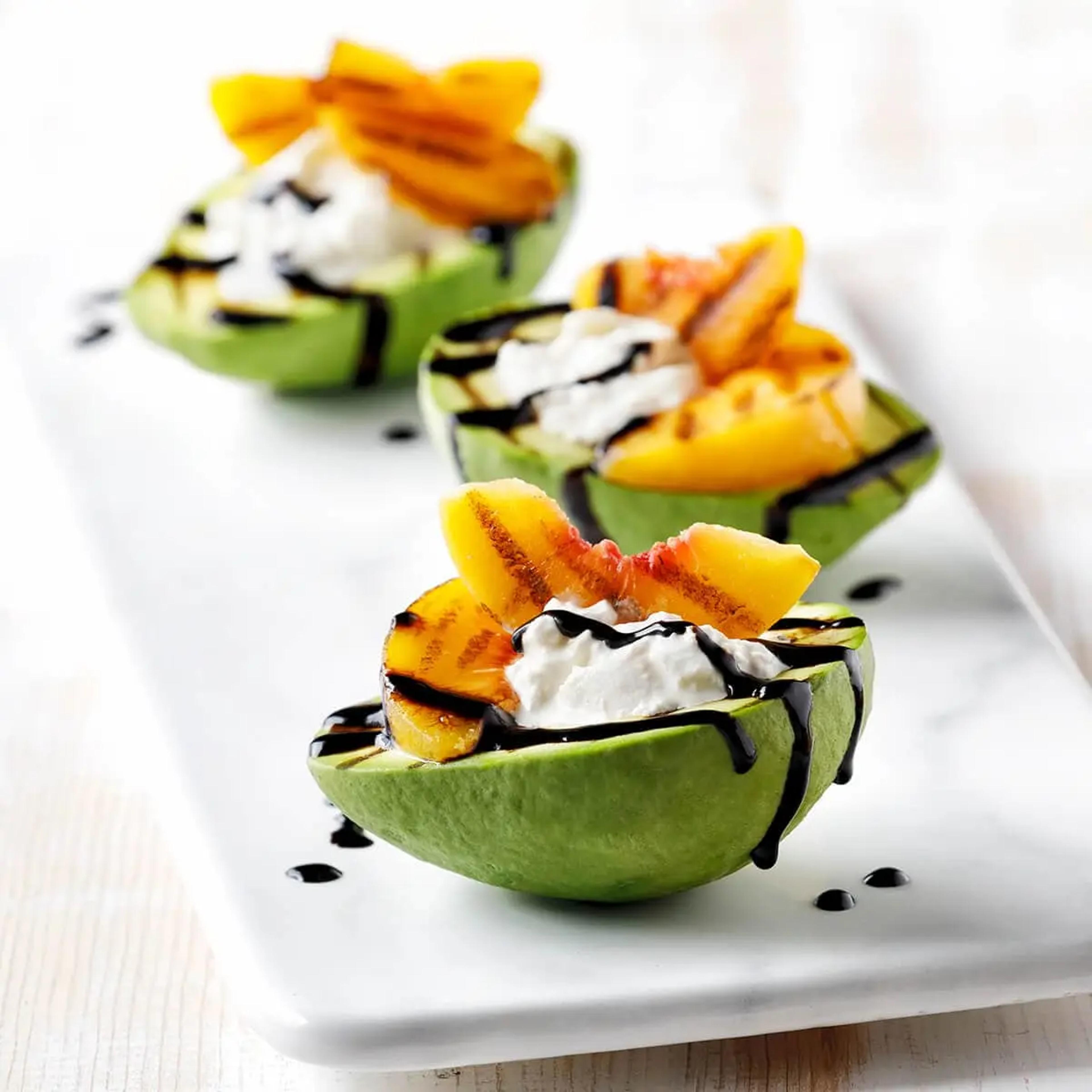 Grilled Avocado Burrata