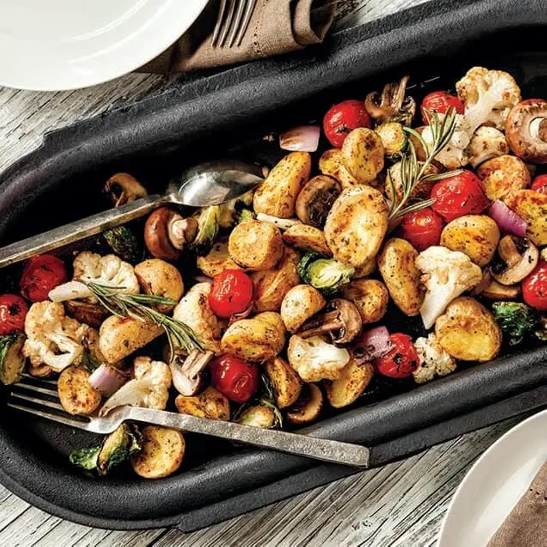 Roasted Italian Vegetables Recipe Card