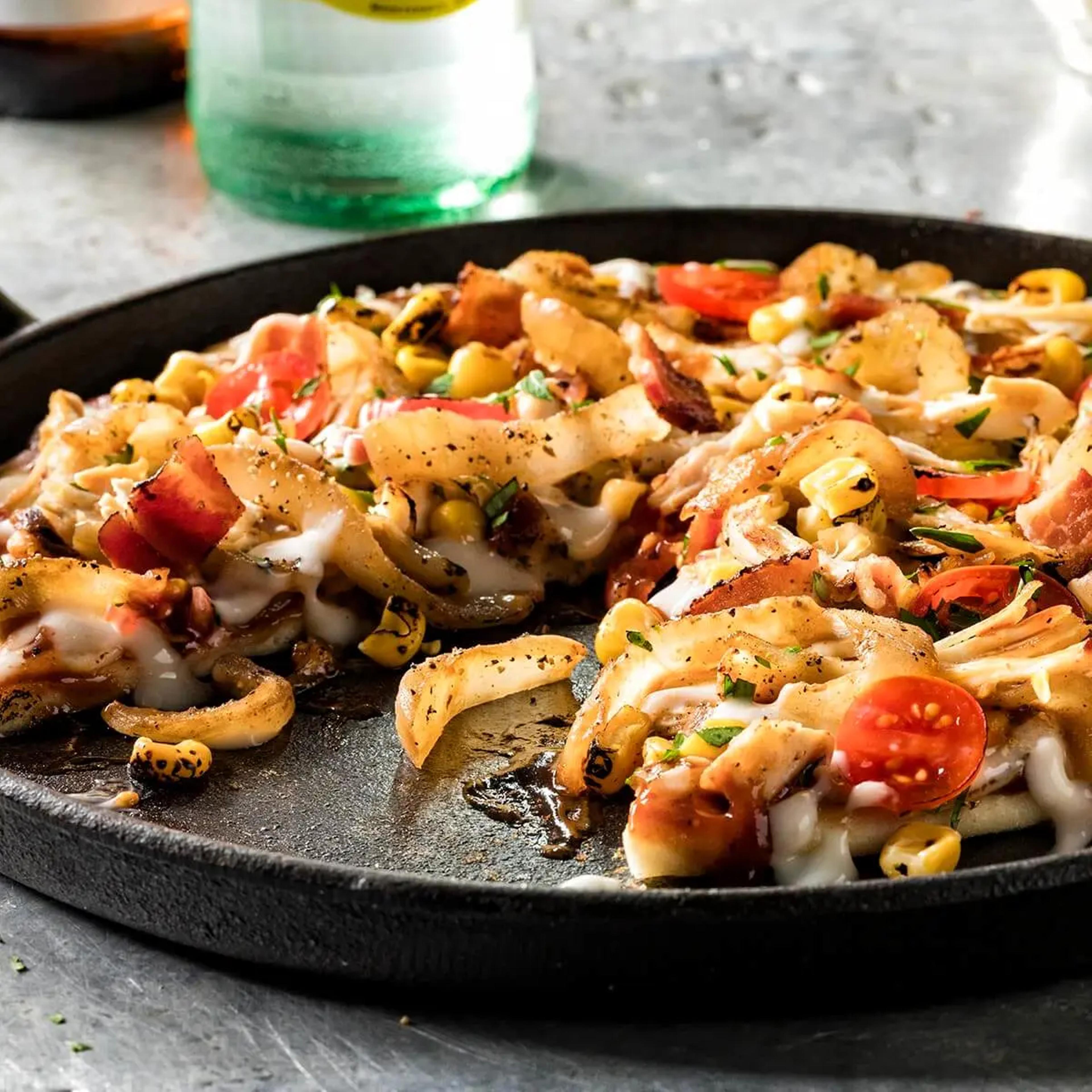BBQ Chicken Pizza Recipe Card